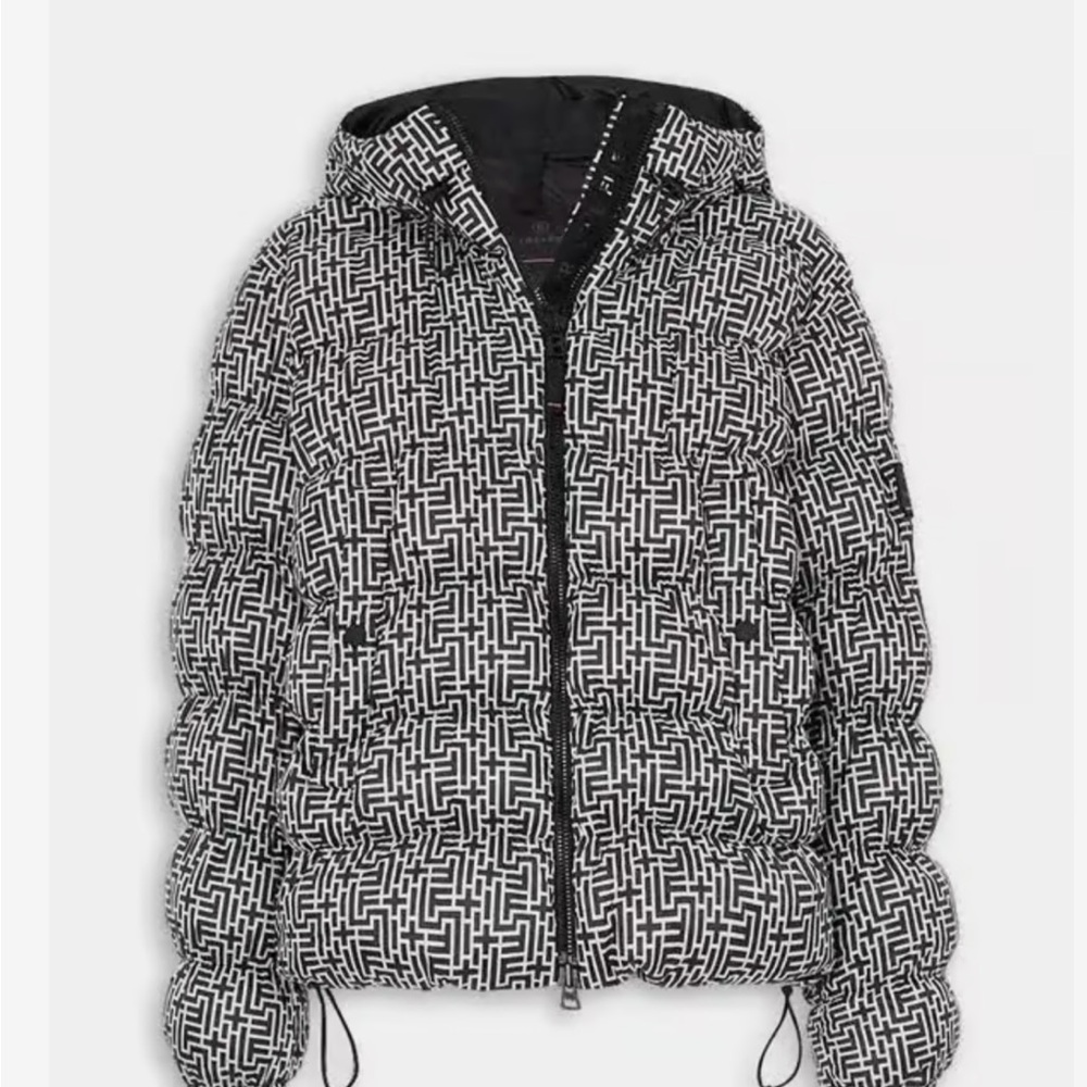 Bogner Black and White Ski Jacket